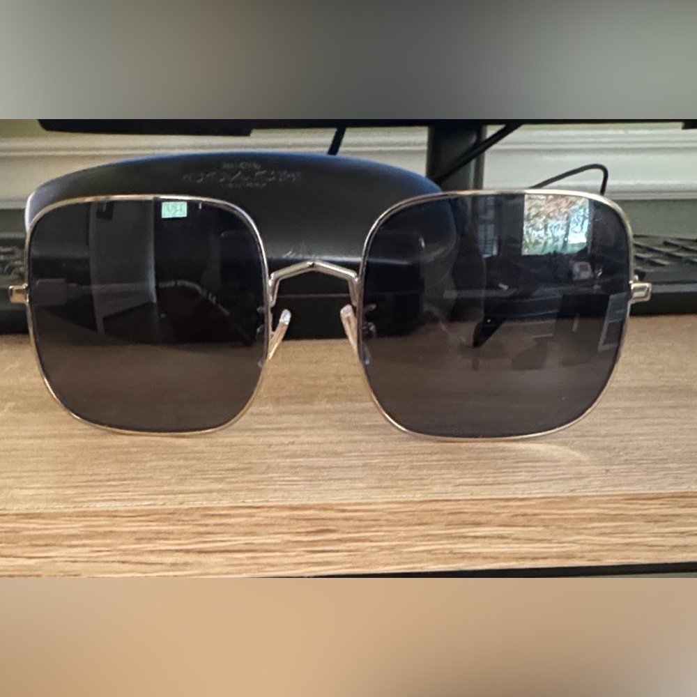 Coach Black and Silver Sunglasses - Picture 6 of 6